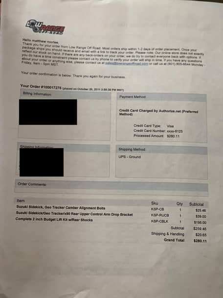 Suzuki Sidekick JX 4x4 de 1995