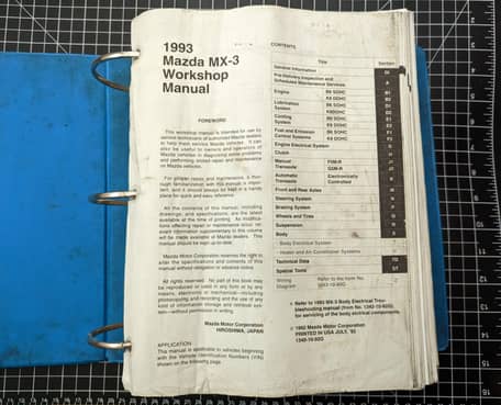 Mazda MX-3 GS de 1993