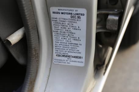 1996 Honda Passport 4x4