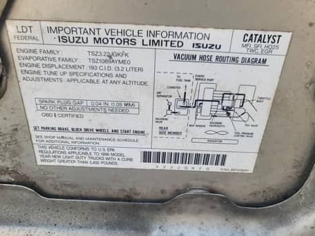 1996 Honda Passport 4x4