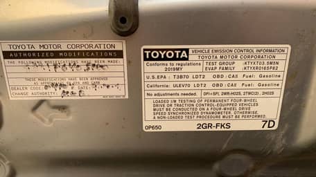 Toyota Tacoma TRD Off-Road Double Cab 4x4 2019