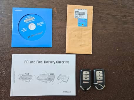 Honda Accord EX-L V6 Coupé 2016