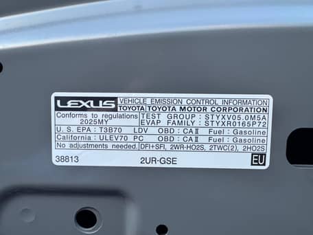 Lexus IS 500 F Sport Performance Premium 2025