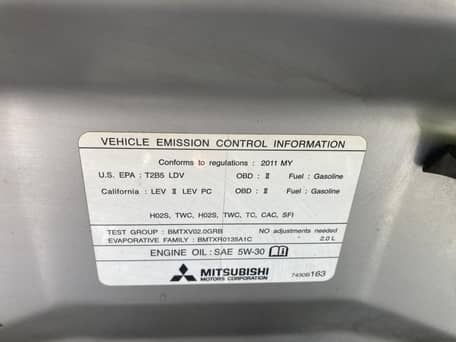 Mitsubishi Lancer Ralliart Sportback 2011