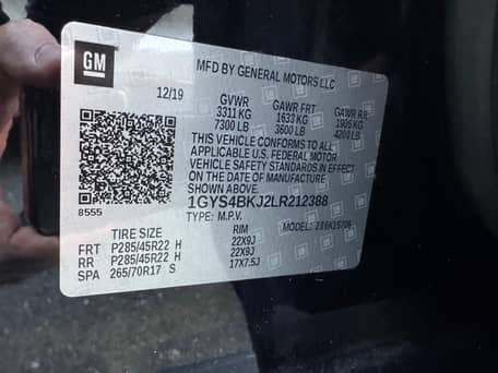 2020 Cadillac Escalade 4WD Luxury